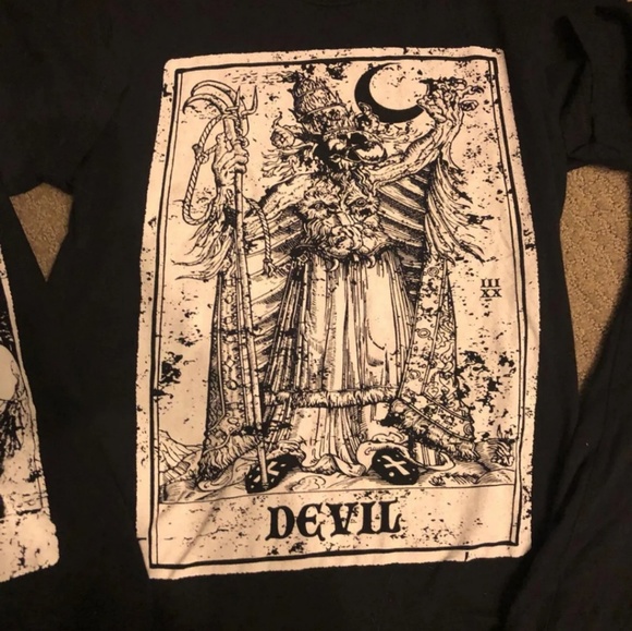 Blackcraft cult Other - ISO 🔮 Blackcraft LTD Edition "Devil" Tarot Tee